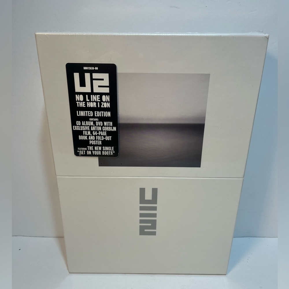 U2 No Line On The Horizon SEALED Limited Edition CD,DVD,BOOK,POSTER 2009